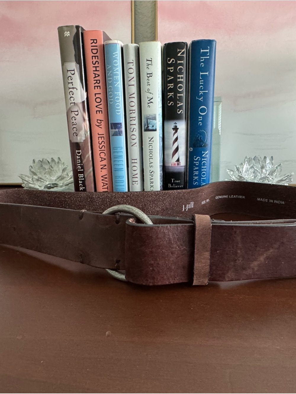J. Jill Wide Leather Belt